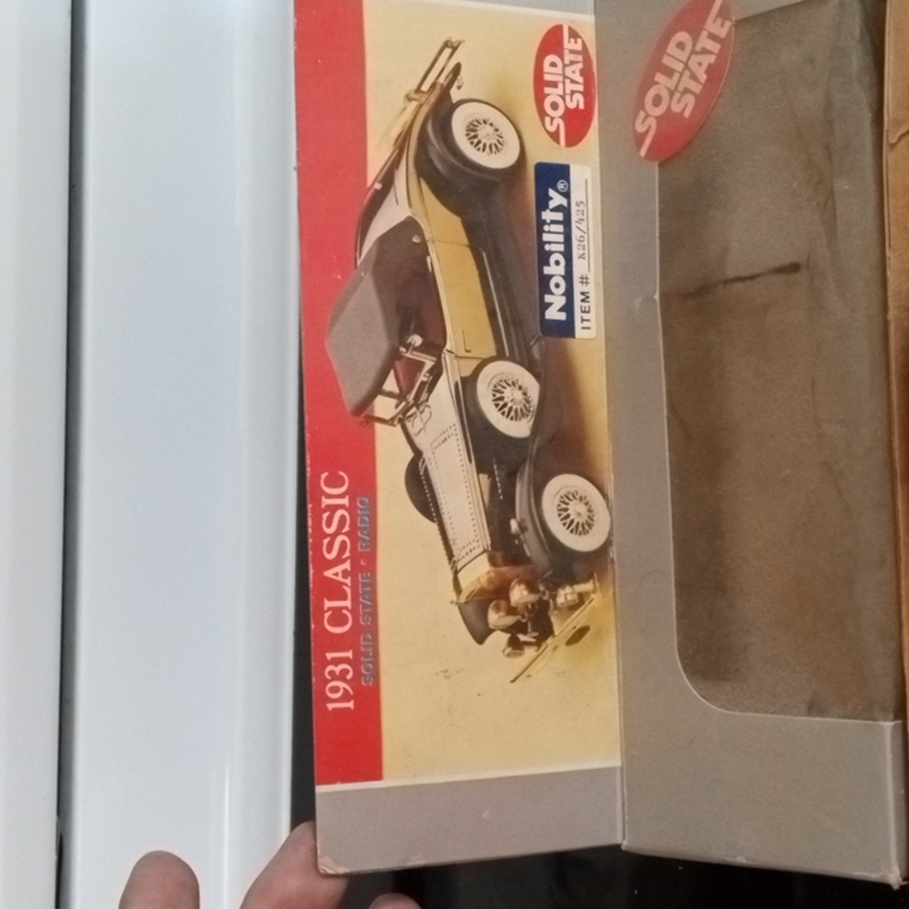 1931 classic car radio